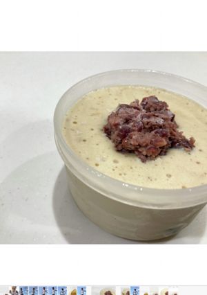 甘酒とプロテインのジェラート☆ラムあんこ-レシピのメイン写真