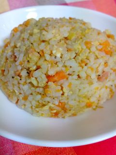 鮭フレークの鮭チャーハン-レシピのメイン写真