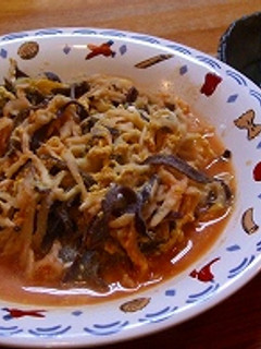切干大根ときくらげの中華風トマト炒め♪-レシピのメイン写真