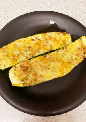 ズッキーニ簡単オーブントースター焼き-レシピのメイン写真