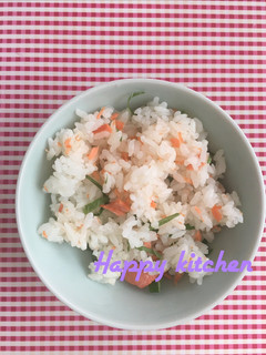 無水鍋でシンプル鮭ご飯-レシピのメイン写真