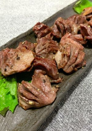 砂肝のピリ辛グリル焼き-レシピのメイン写真
