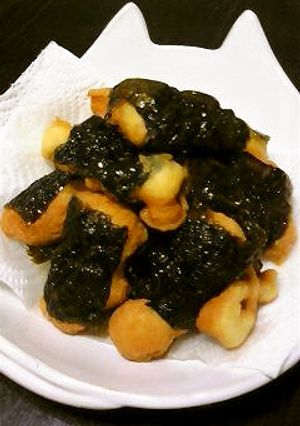 自然薯のおとし揚げ-レシピのメイン写真