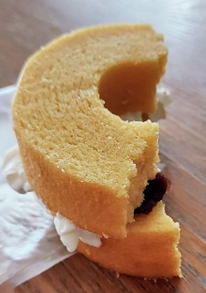 バウムクーヘンで和菓子「ばうむ焼き」-レシピのメイン写真