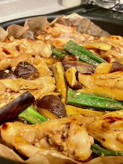 手羽元と夏野菜の蒸し焼き-レシピのメイン写真