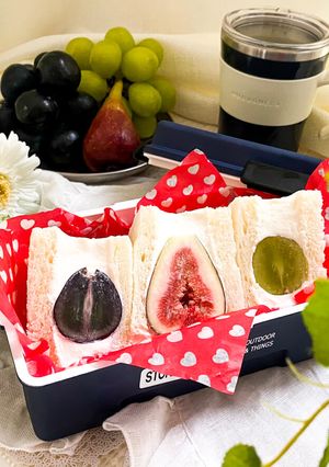 43℃ クリームチーズフルーツサンド弁当-レシピのメイン写真