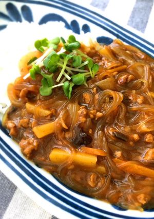 春雨カレー-レシピのメイン写真