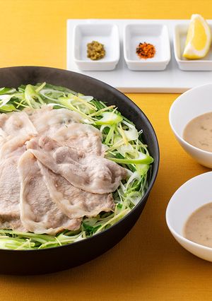 豚肉とたっぷりねぎのフライパン蒸し-レシピのメイン写真