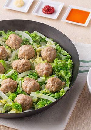 しゅうまいと白菜のフライパン蒸し-レシピのメイン写真