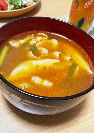 簡単✩キムチの素でキムチスープ-レシピのメイン写真