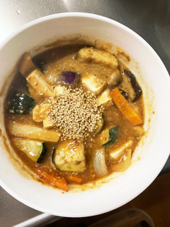 茄子椎茸ほんのりシーフード味噌味八宝菜風-レシピのメイン写真