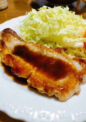 一番簡単なトンテキ(ポークソテー)-レシピのメイン写真