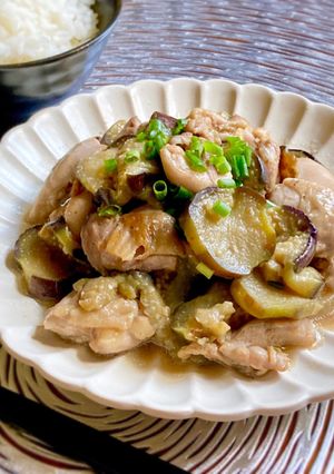 なすといえばコレ！鶏となすのガリぽん炒め-レシピのメイン写真