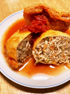 野菜たっぷりひき肉巾着-レシピのメイン写真