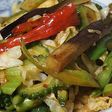ピリ辛が最高 夏野菜炒め