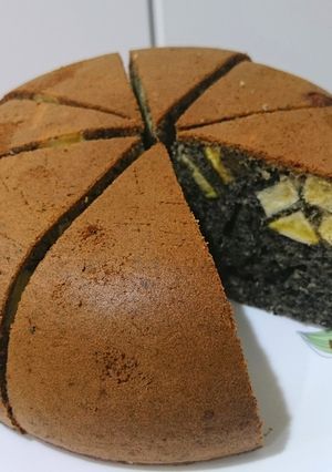 簡単！炊飯器で黒ごまさつまいも蒸しパン！-レシピのメイン写真