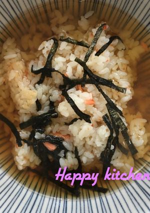 鮭茶漬け-レシピのメイン写真