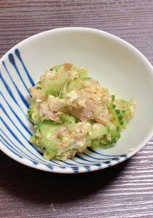 ツナと玉子のゴーヤチャンプルー-レシピのメイン写真