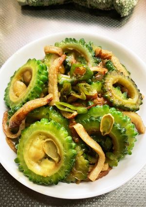 麺つゆ#丸ごとゴーヤのきんぴら-レシピのメイン写真