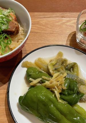 夏の一品。なすとピーマンの煮浸し-レシピのメイン写真