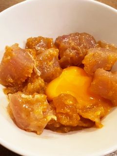 焼肉のタレで!安くて簡単マグロユッケ!-レシピのメイン写真