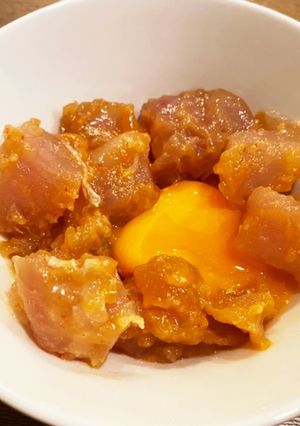 焼肉のタレで！安くて簡単マグロユッケ！-レシピのメイン写真
