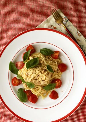 カレーツナマヨde冷製パスタ（おやびん）-レシピのメイン写真