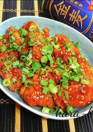 ピリ辛が最高！胡麻まみれコチュ照りチキン-レシピのメイン写真