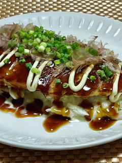 ごはんで折りたたみお好み焼き-レシピのメイン写真