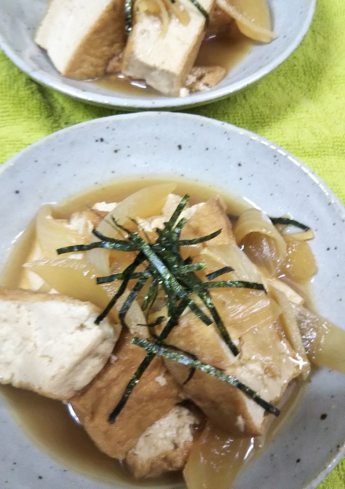 厚揚げの生姜煮-レシピのメイン写真