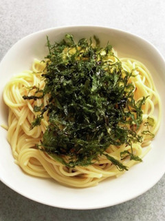 まぜるだけパスタ★海苔バター牡蠣しょう油-レシピのメイン写真