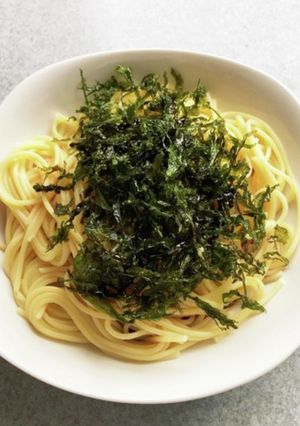 まぜるだけパスタ★海苔バター牡蠣しょう油-レシピのメイン写真