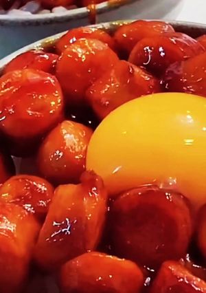 悪魔のヤンニョムチキンウインナー丼-レシピのメイン写真