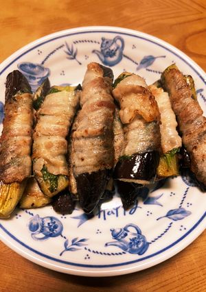 茄子の肉巻き-レシピのメイン写真