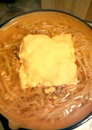 節約キムチチーズ鍋-レシピのメイン写真