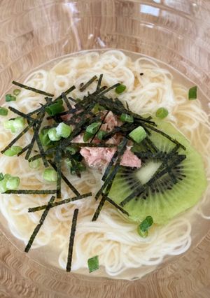 ゼスプリキウイの後味スッキリ爽やか素麺-レシピのメイン写真