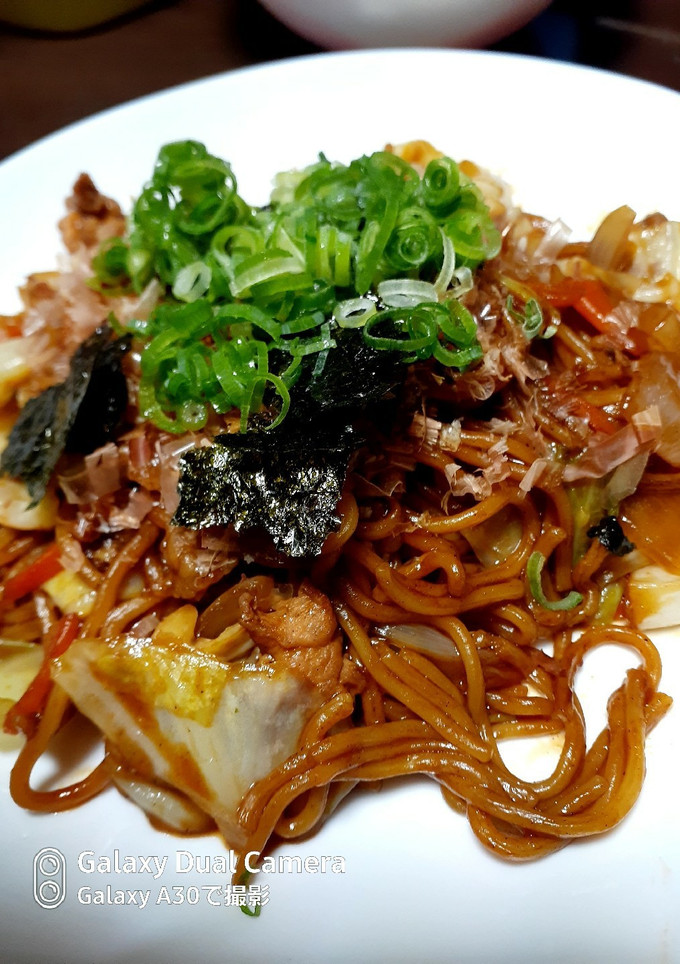 がりでたべる焼きそば-レシピのメイン写真
