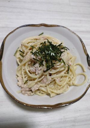 簡単!!和風ツナマヨパスタ-レシピのメイン写真