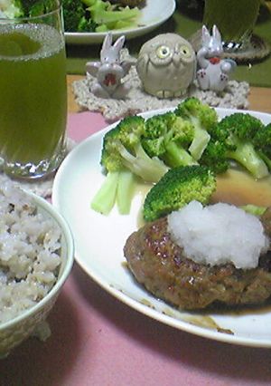 照り焼きおろしハンバーグ(*^^)v-レシピのメイン写真