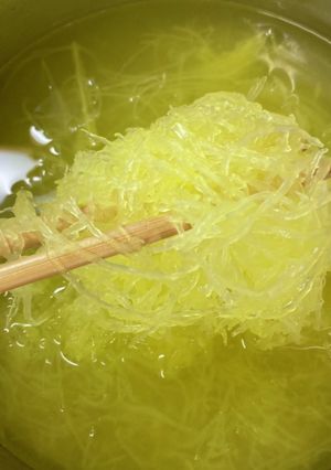そうめんかぼちゃの茹で方-レシピのメイン写真