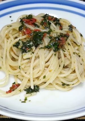 バジルとセミドライトマトのパスタ-レシピのメイン写真