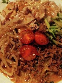 サッパリ肉みそ入り冷やし中華-レシピのメイン写真