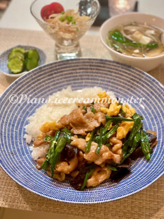 Pianoの中華 豚肉とニラと卵の炒め物-レシピのメイン写真