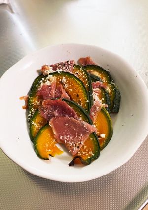 オーブンで簡単かぼちゃ焼き-レシピのメイン写真