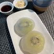 夏の涼菓 片栗粉でキウイの水わらび餅風