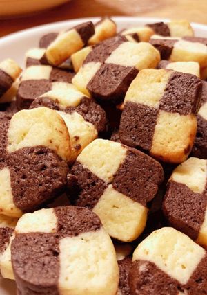 定番お菓子！市松模様クッキー-レシピのメイン写真