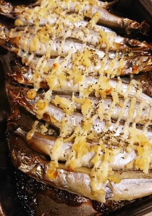 ししゃも生姜ニンニク焼き-レシピのメイン写真