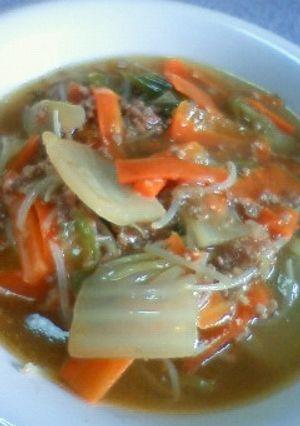 白菜とひき肉のあんかけ-レシピのメイン写真