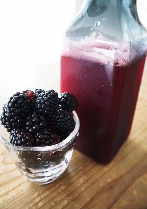 BlackBerryジュース-レシピのメイン写真