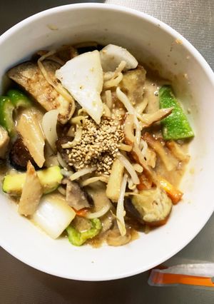 肉無チクワ擦り下ろさないみぞれ味野菜炒め-レシピのメイン写真
